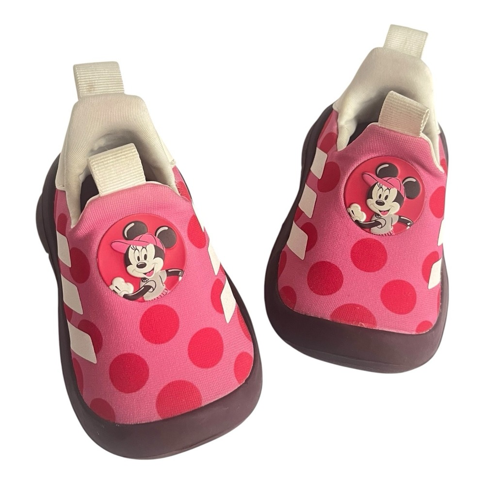 Adidas Disney Monofit Minnie Mouse Slip-on Shoes IH6313 Kids Size 4K